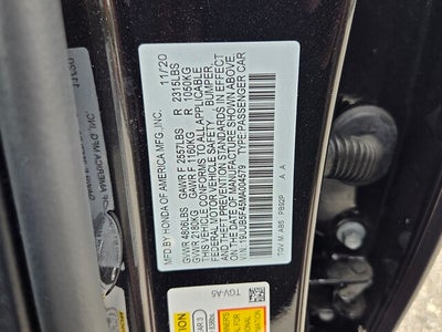 2021 Acura TLX Technology Package