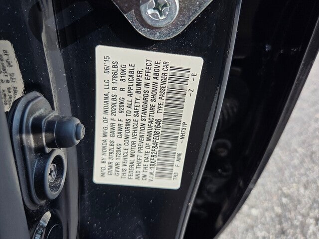 2015 Honda Civic EX