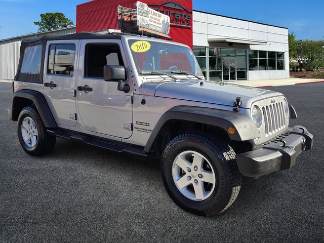 2016 Jeep Wrangler Unlimited Sport