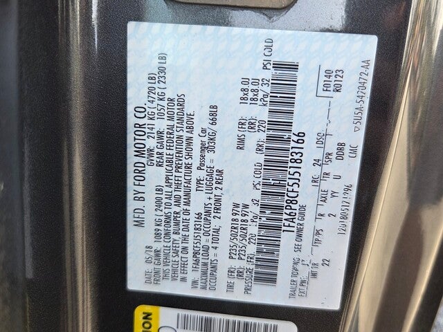 2018 Ford Mustang GT