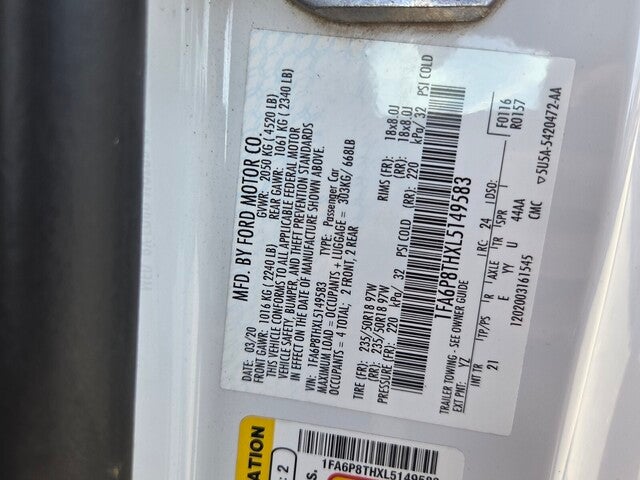 2020 Ford Mustang EcoBoost