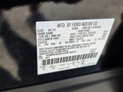 2018 Ford Explorer XLT