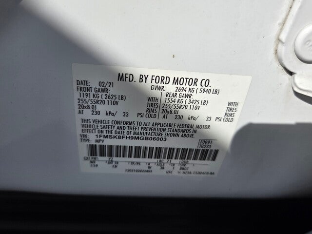 2021 Ford Explorer Limited