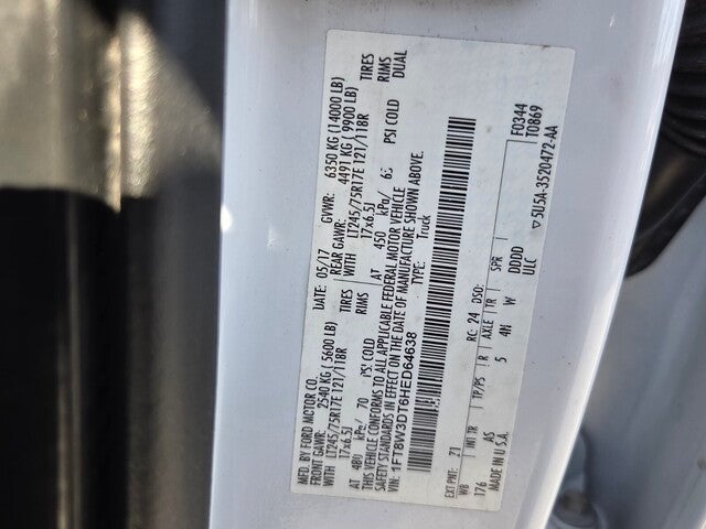 2017 Ford F-350SD XL DRW