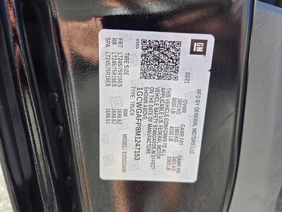 2021 Chevrolet Express 2500 Work Van Cargo