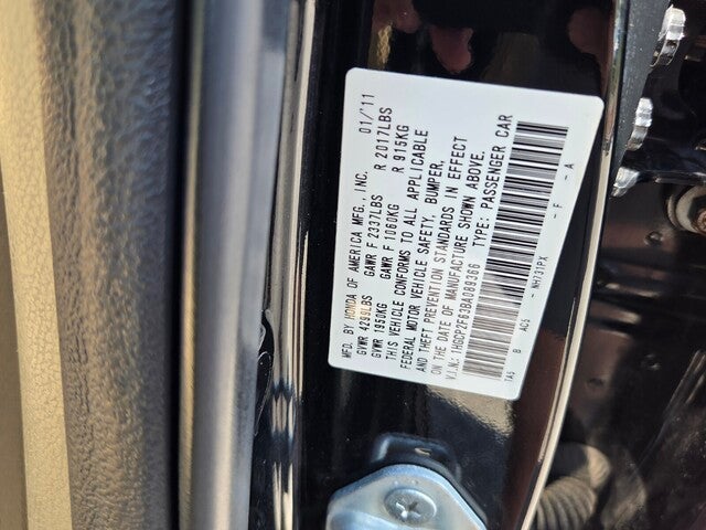 2011 Honda Accord SE 2.4