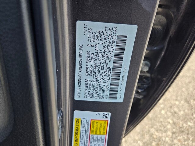 2018 Honda Accord EX-L