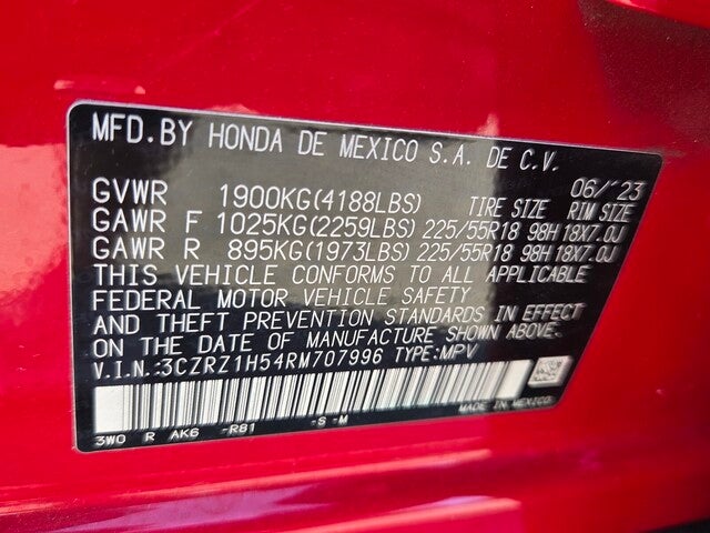 2024 Honda HR-V Sport