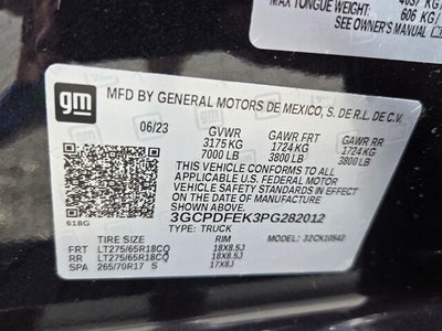 2023 Chevrolet Silverado 1500 LT Trail Boss