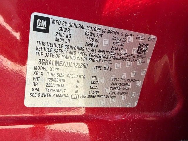 2018 GMC Terrain SLE