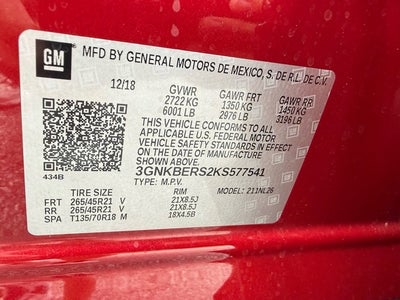 2019 Chevrolet Blazer RS