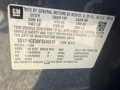 2015 Cadillac SRX Performance