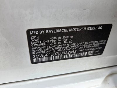 2020 BMW 3 Series 330i