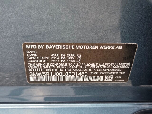 2020 BMW 3 Series 330i