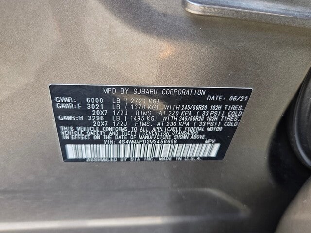 2021 Subaru Ascent Limited