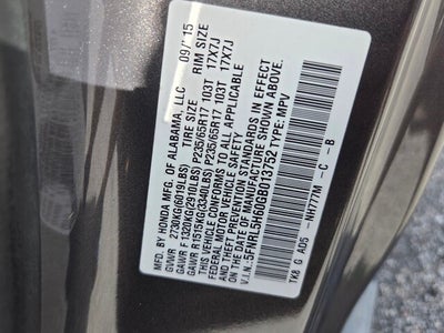 2016 Honda Odyssey EX-L