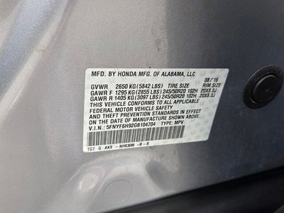 2016 Honda Pilot Touring