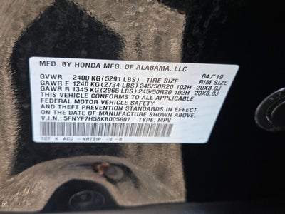 2019 Honda Passport EX-L