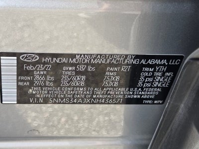 2022 Hyundai Santa Fe SEL