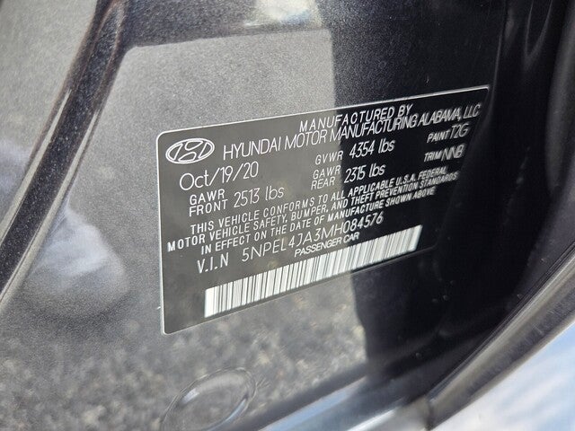 2021 Hyundai Sonata SEL