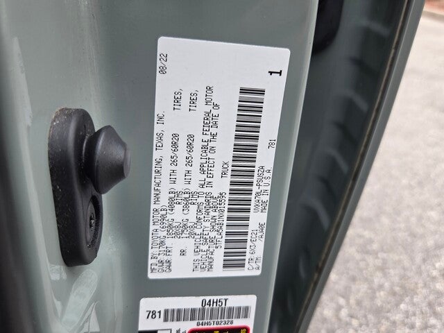 2022 Toyota Tundra SR5