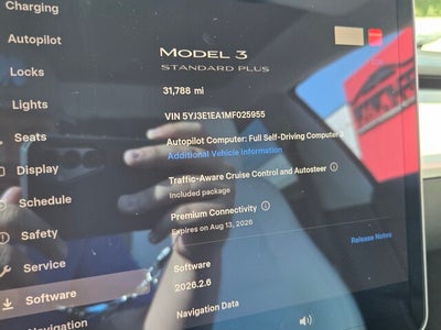 2021 Tesla Model 3 Standard Range Plus