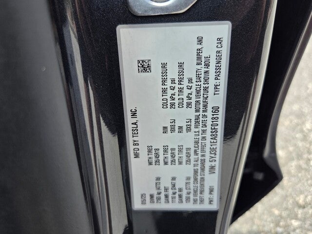 2025 Tesla Model 3 Long Range