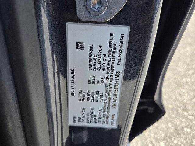 2020 Tesla Model 3 Long Range