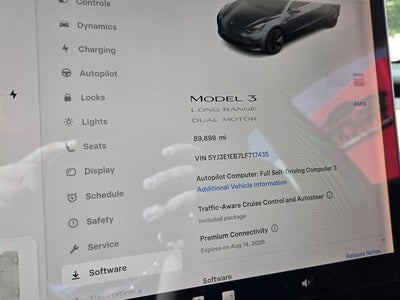 2020 Tesla Model 3 Long Range