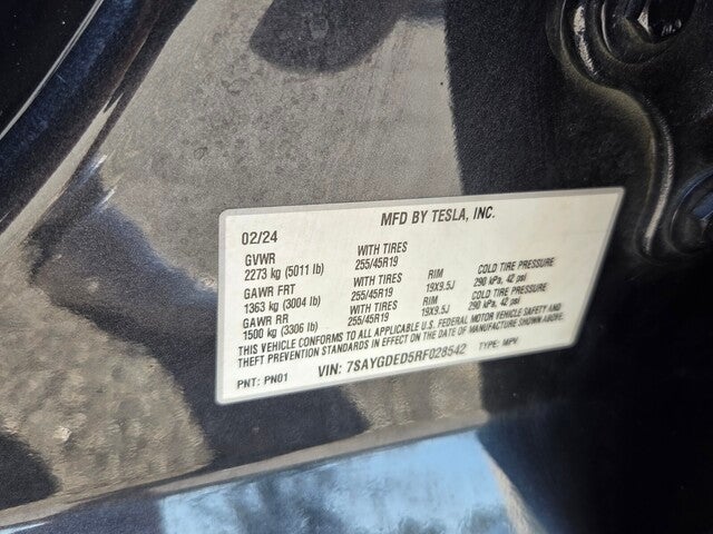 2024 Tesla Model Y Long Range