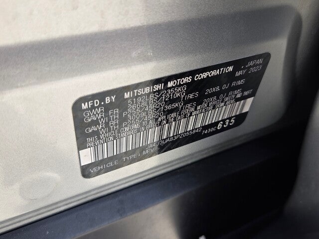 2023 Mitsubishi Outlander SE FWD