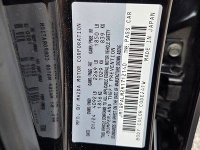 2024 Mazda Mazda3 2.5 S Preferred Package