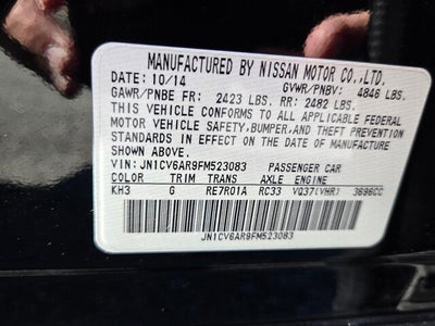 2015 INFINITI Q40 Base