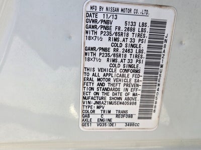 2014 Nissan Murano SL