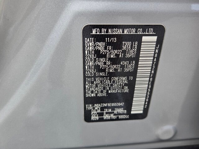 2014 INFINITI QX80 Base