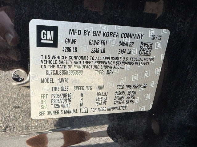 2019 Chevrolet Trax LT