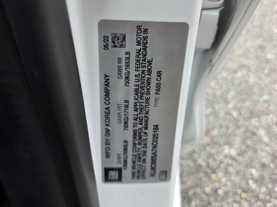 2022 Chevrolet Spark LS