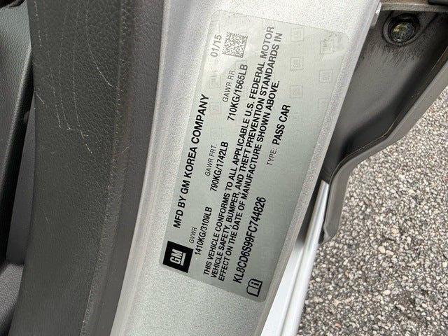 2015 Chevrolet Spark 1LT