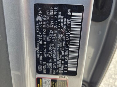 2017 Hyundai Santa Fe SE Ultimate