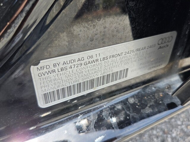 2012 Audi A4 2.0T Premium FrontTrak