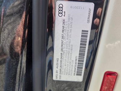 2020 Audi A6 2.0T Premium Plus quattro