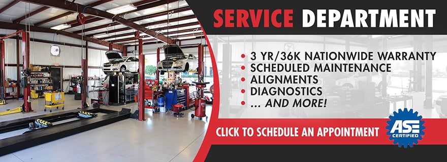 Schedule a service appointment!